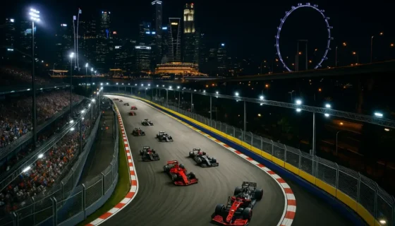Гран-при Сингапура 2025: ночная гонка на Marina Bay и лучшие ставки