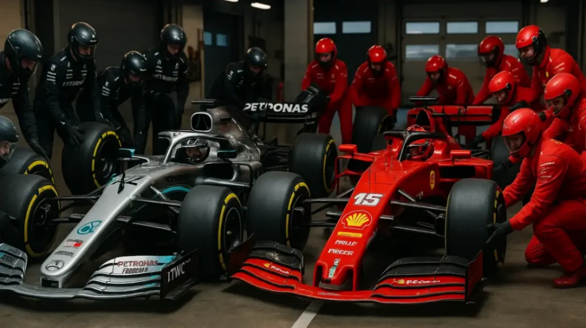 Mercedes против Ferrari: как команды готовятся к решающим этапам Формулы-1 2025