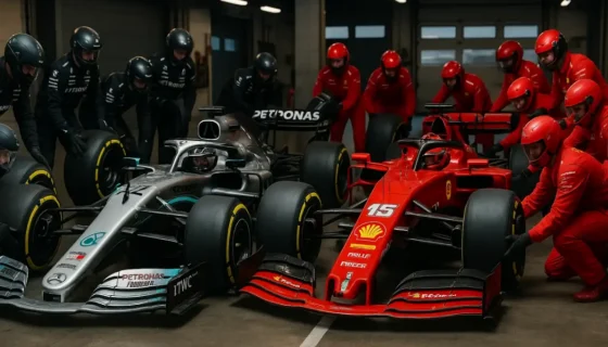 Mercedes против Ferrari: как команды готовятся к решающим этапам Формулы-1 2025